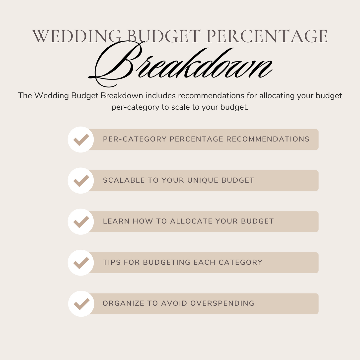 Wedding Budget Breakdown: A Wedding Planner's Guide to Wedding Budgets